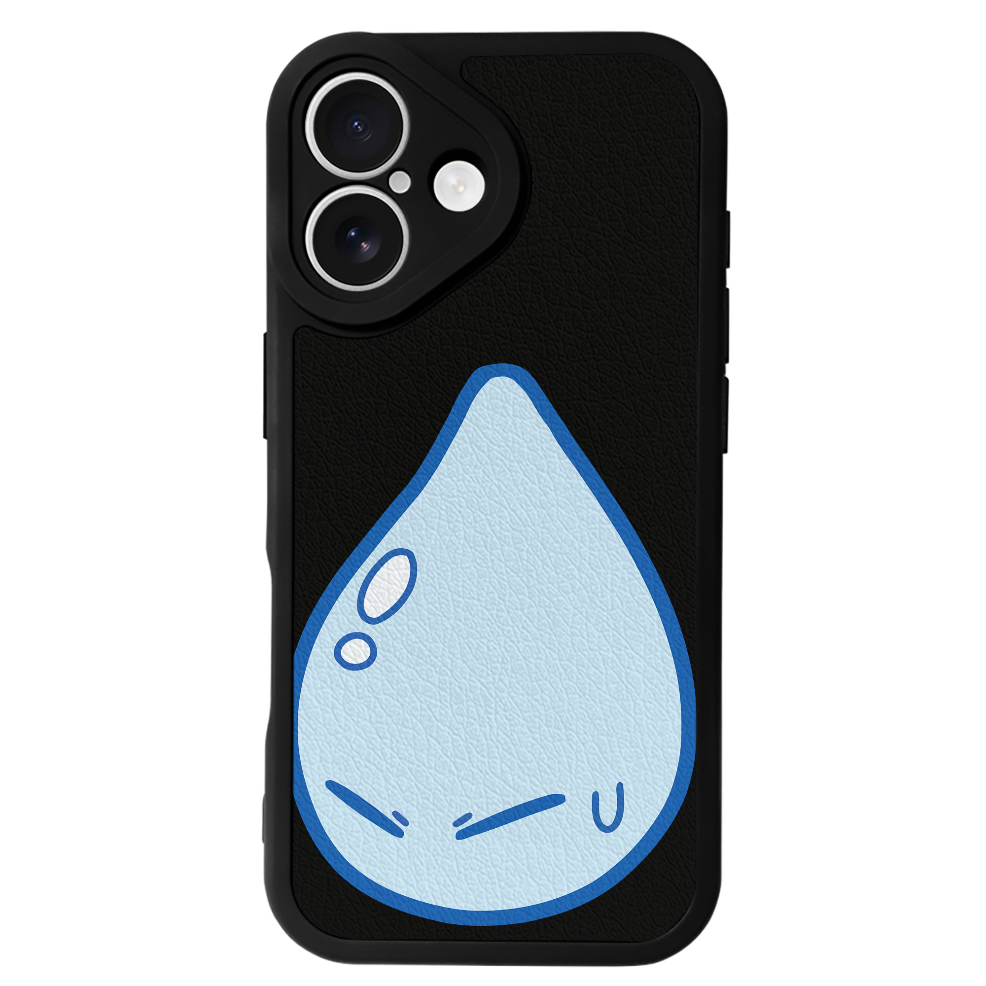 （画像用） 転スラ Regarding Reincarnated to Slime 【iPhone 16シリーズ対応】シリコンスマホケース（レザー調） 材質：シリコン
